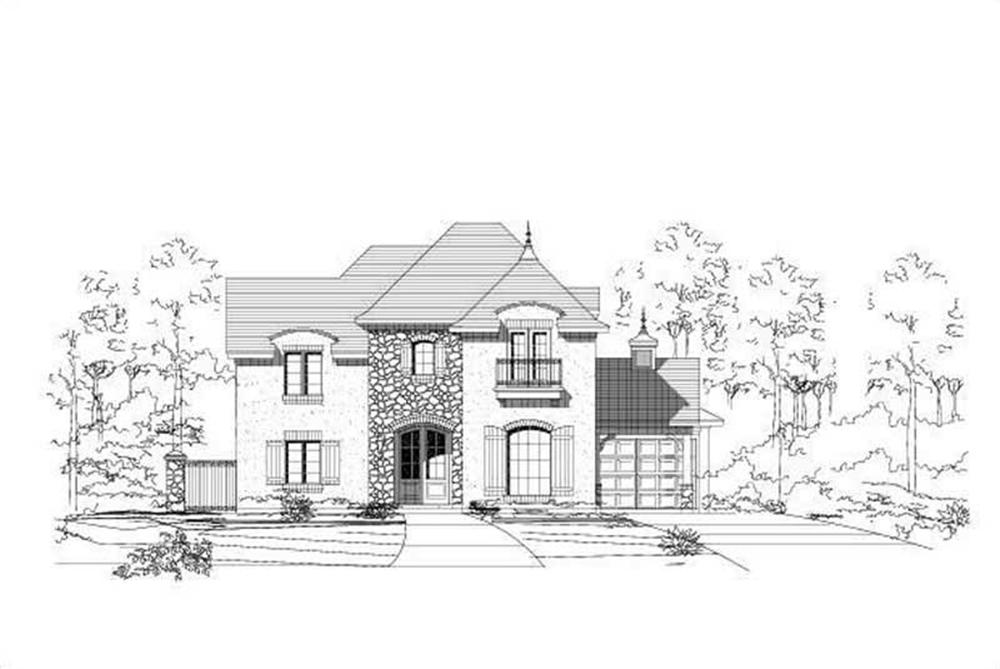 Main image for house plan # 19561