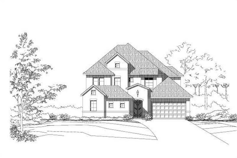 Main image for house plan # 15499