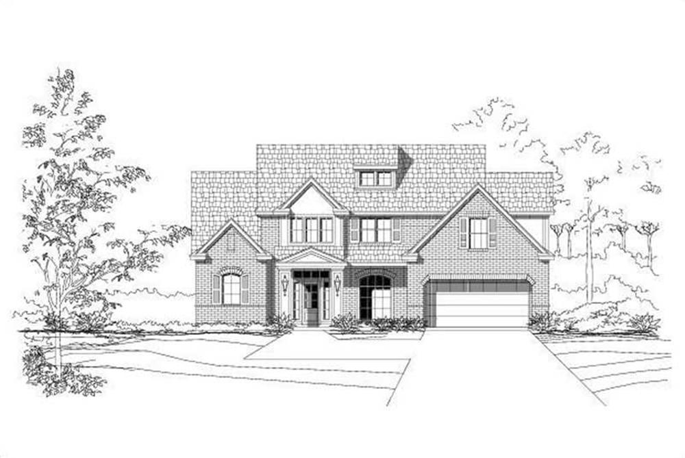 Main image for house plan # 15496