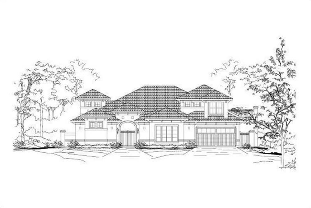 Main image for house plan # 15494