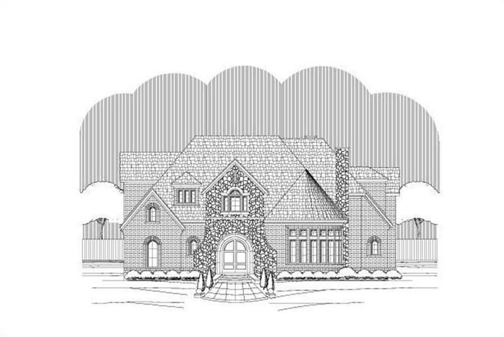 Main image for house plan # 19520