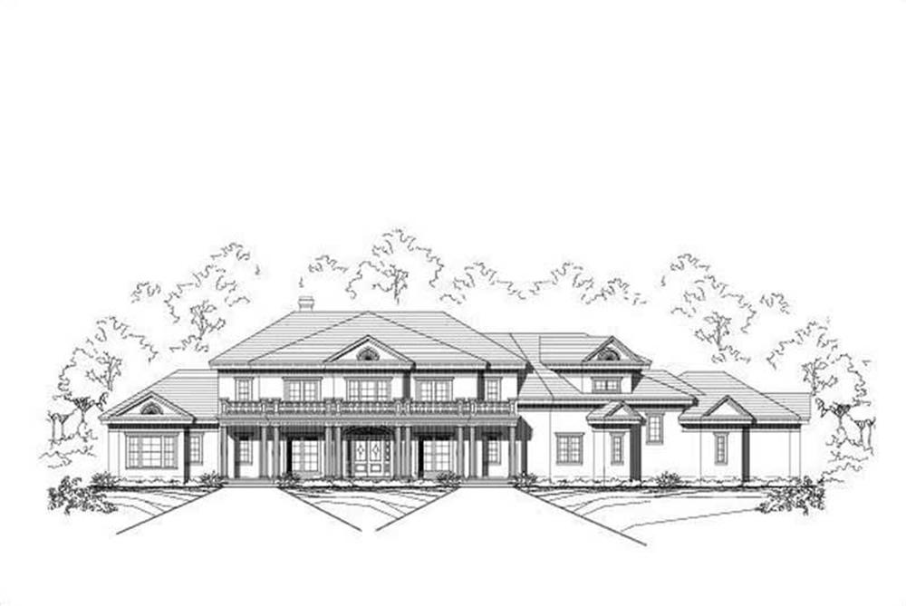 Main image for luxury house plan # 19528