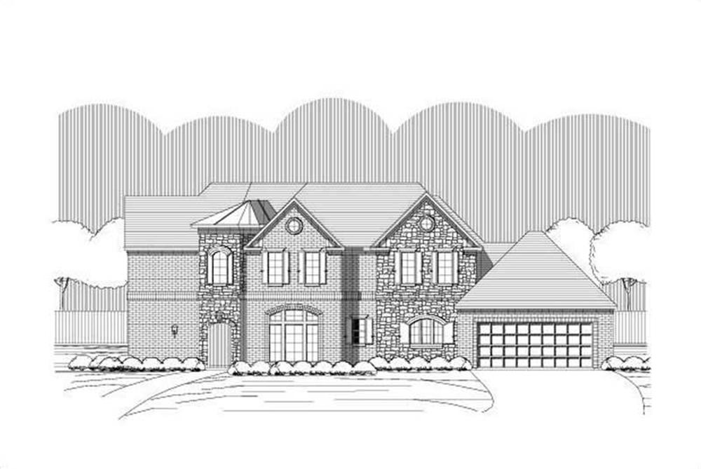 Main image for house plan # 19533