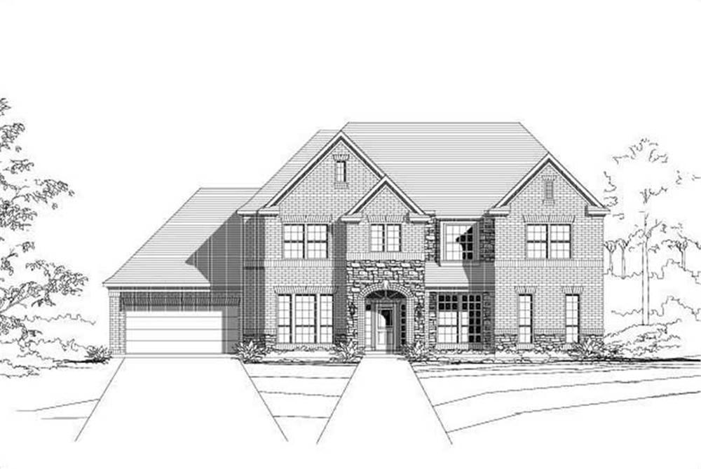 Main image for house plan # 15619