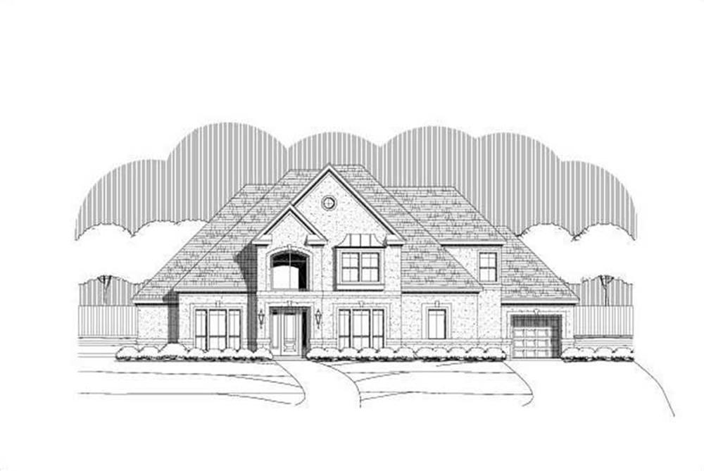 Main image for house plan # 15954