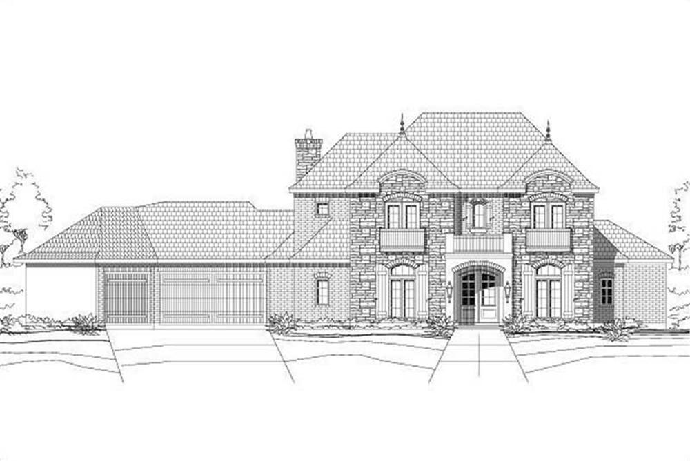 Main image for house plan # 15157
