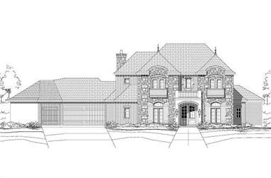 4-Bedroom, 3514 Sq Ft Country Home Plan - 156-2339 - Main Exterior