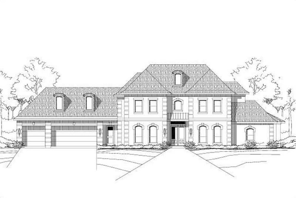 Main image for house plan # 15822