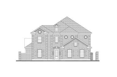 4-Bedroom, 3708 Sq Ft Luxury Home Plan - 156-2350 - Main Exterior