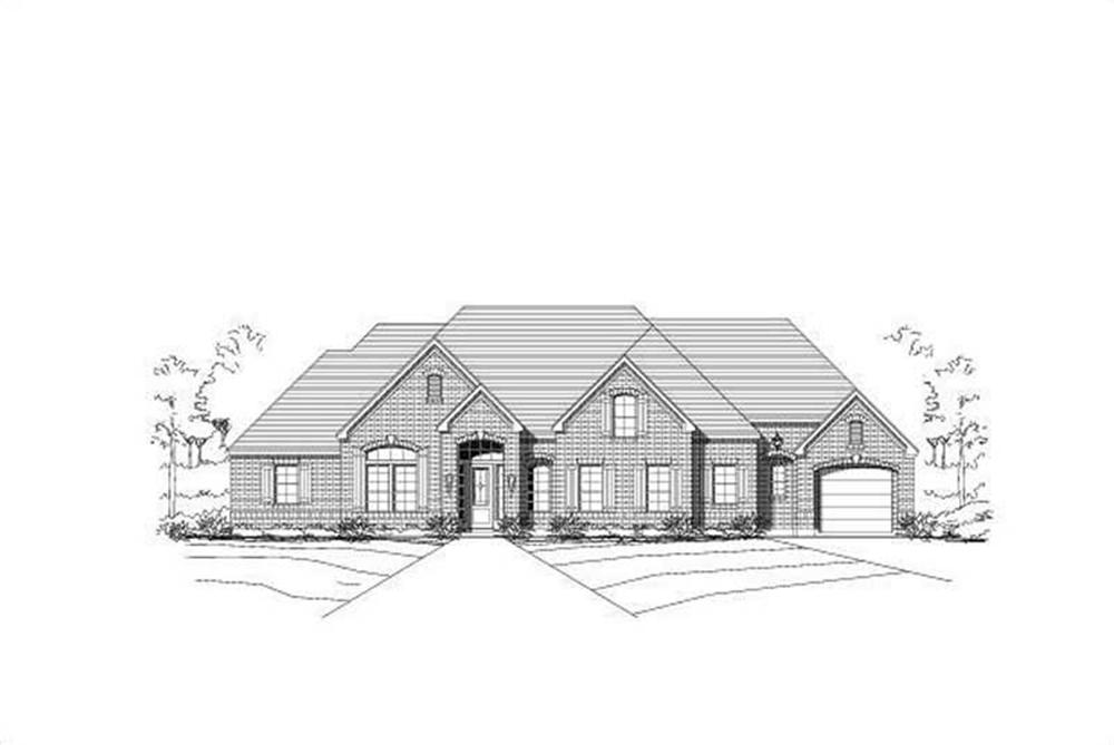 Main image for house plan # 19738