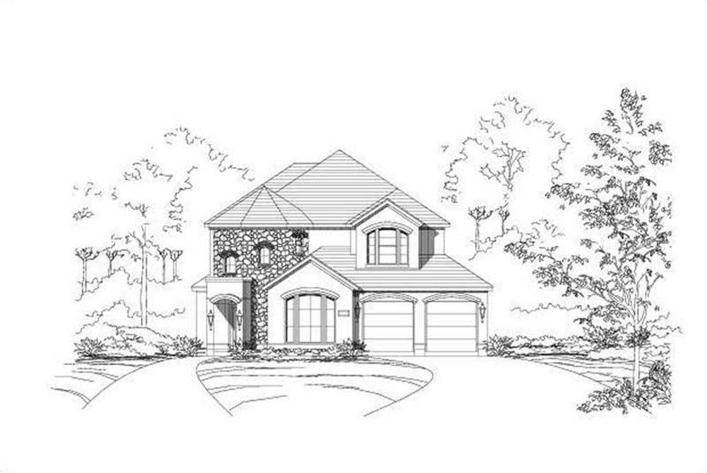 Main image for house plan # 15155