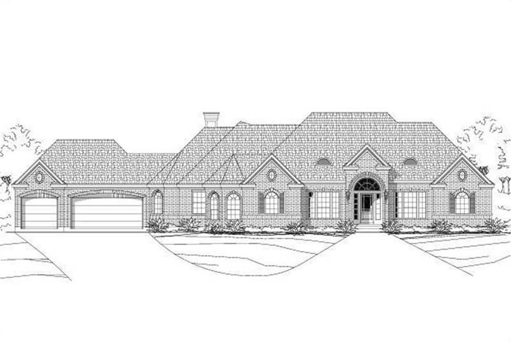 Main image for house plan # 15018