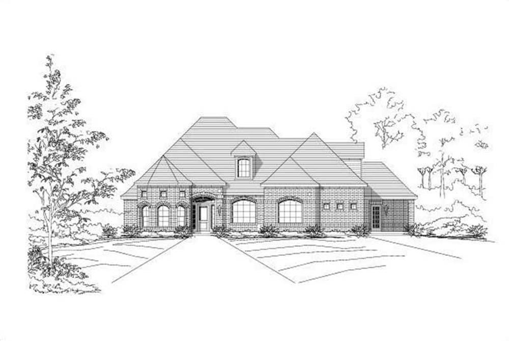 Main image for house plan # 15017