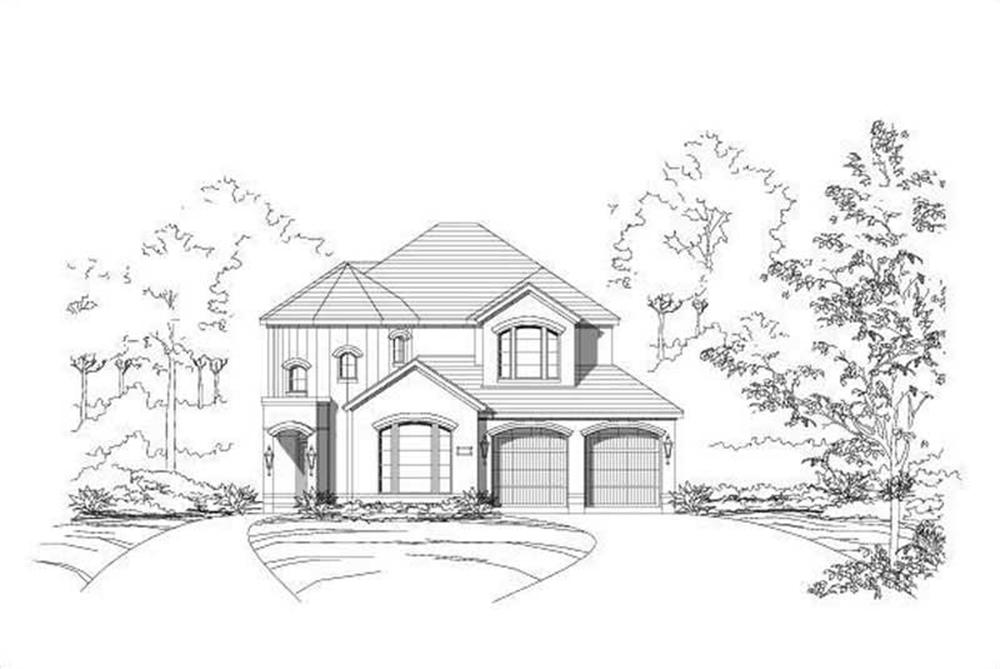 Main image for house plan # 15111