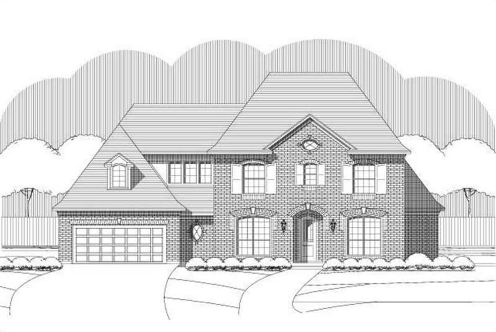 Main image for house plan # 15221