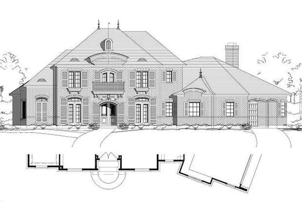 Main image for house plan # 15378