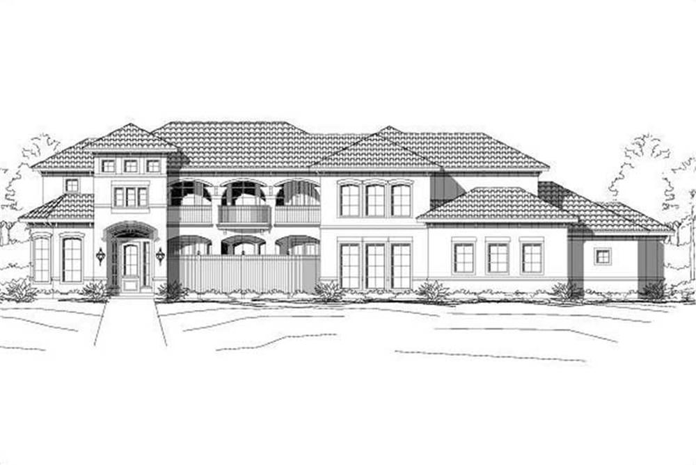 Main image for house plan # 15115