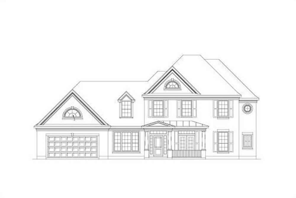 Main image for house plan # 15371