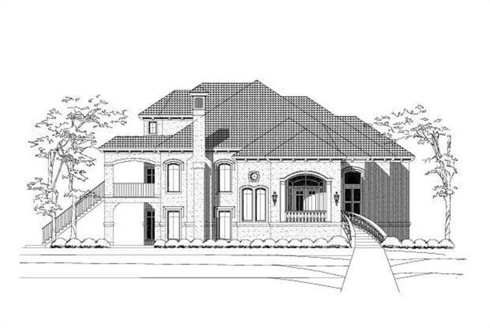 Main image for house plan # 15406