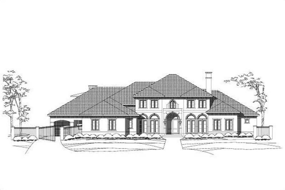 Main image for house plan # 15278