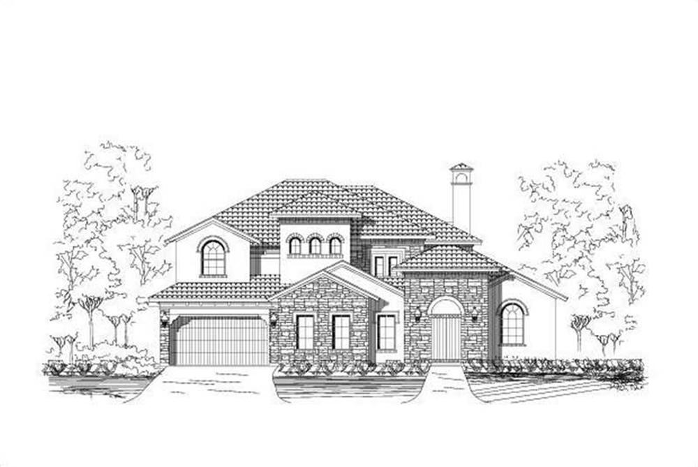 Main image for house plan # 15283
