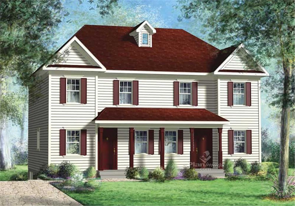 Main image for house plan # 17889