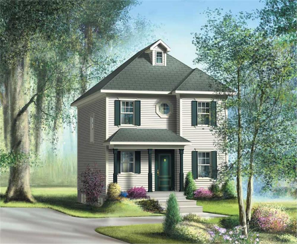 Main image for house plan # 12985