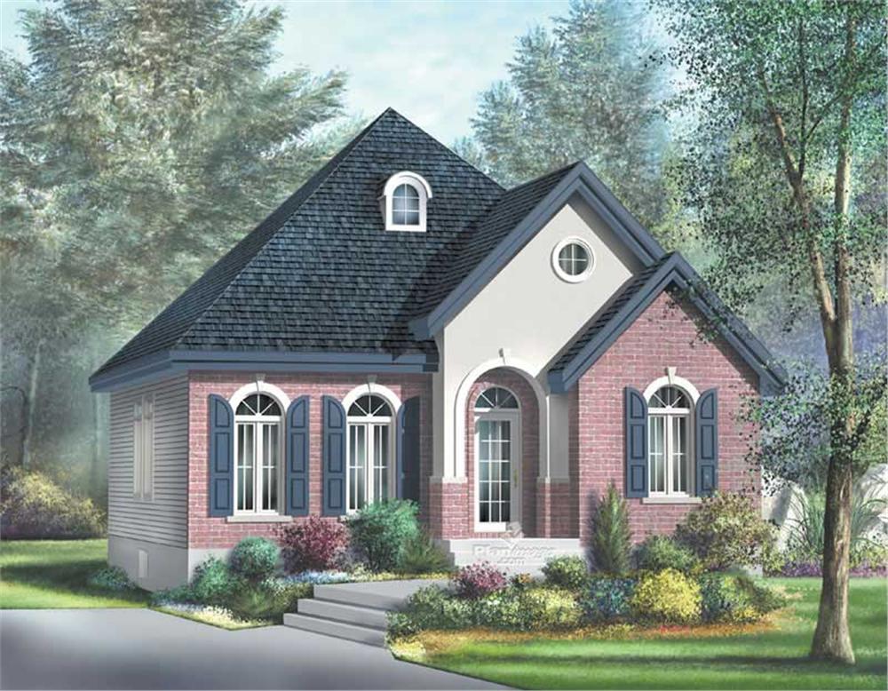 Main image for house plan # 12669