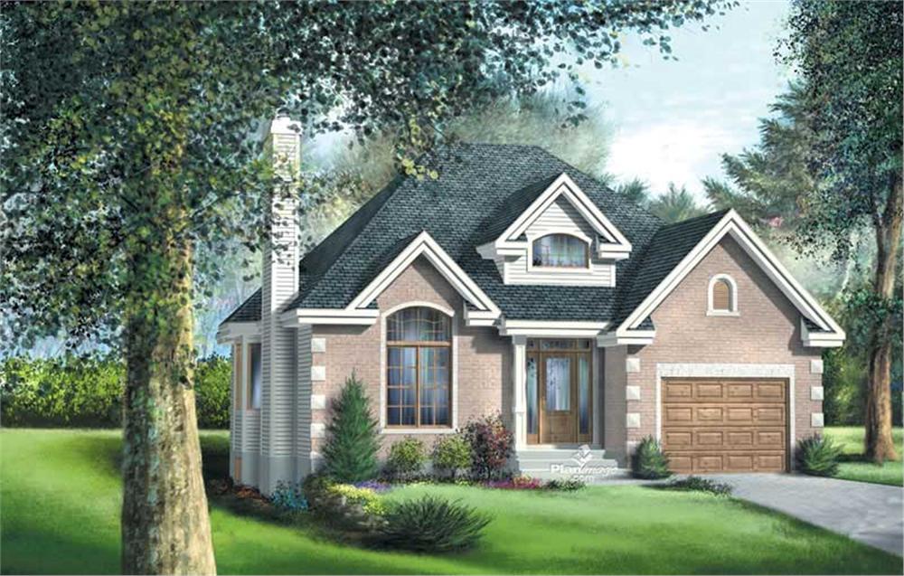 Main image for house plan # 12769