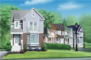 3-Bedroom, 1376 Sq Ft Ranch House Plan - 157-1126 - Front Exterior