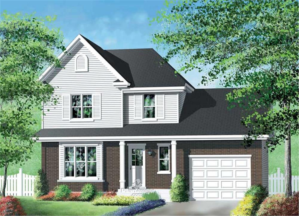 Main image for house plan # 12934