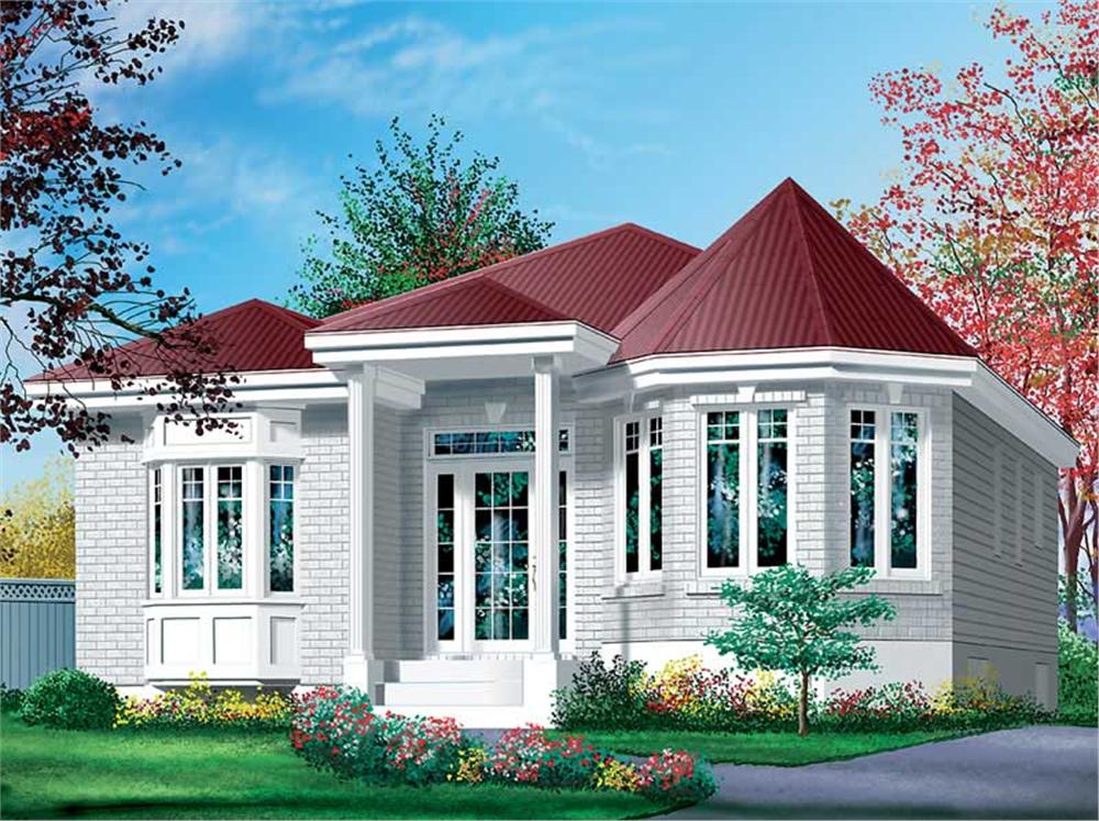 Main image for house plan # 12576