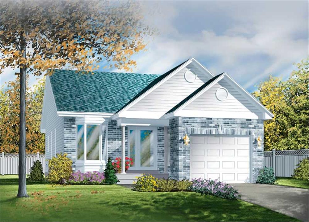 Main image for house plan # 12332