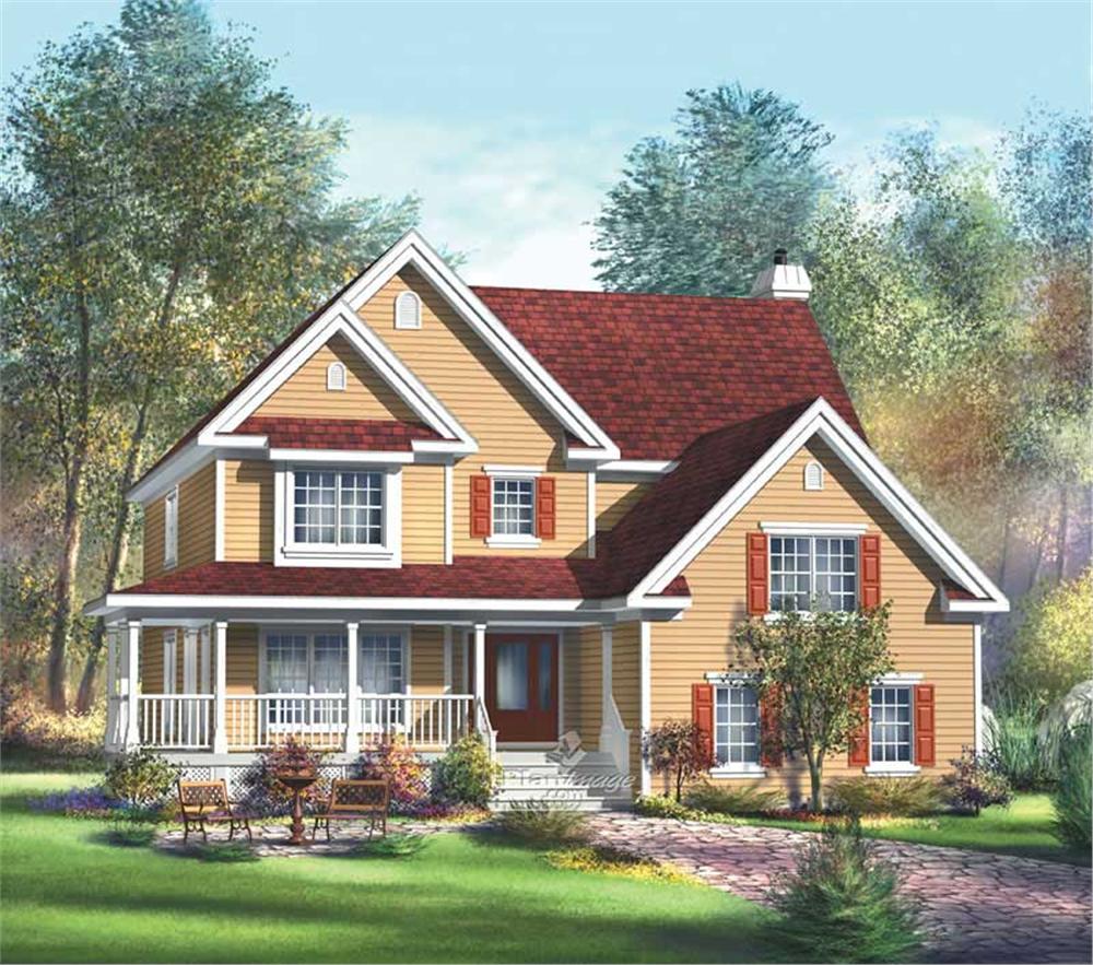 Main image for house plan # 12207
