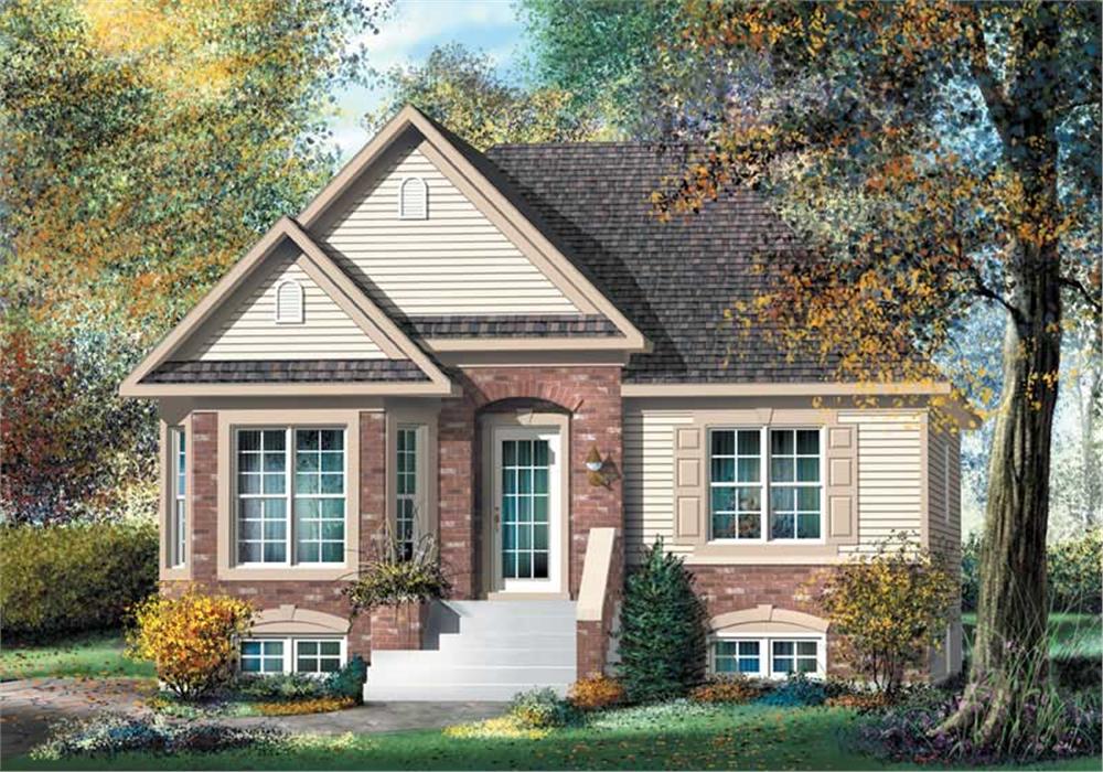 Main image for house plan # 12761