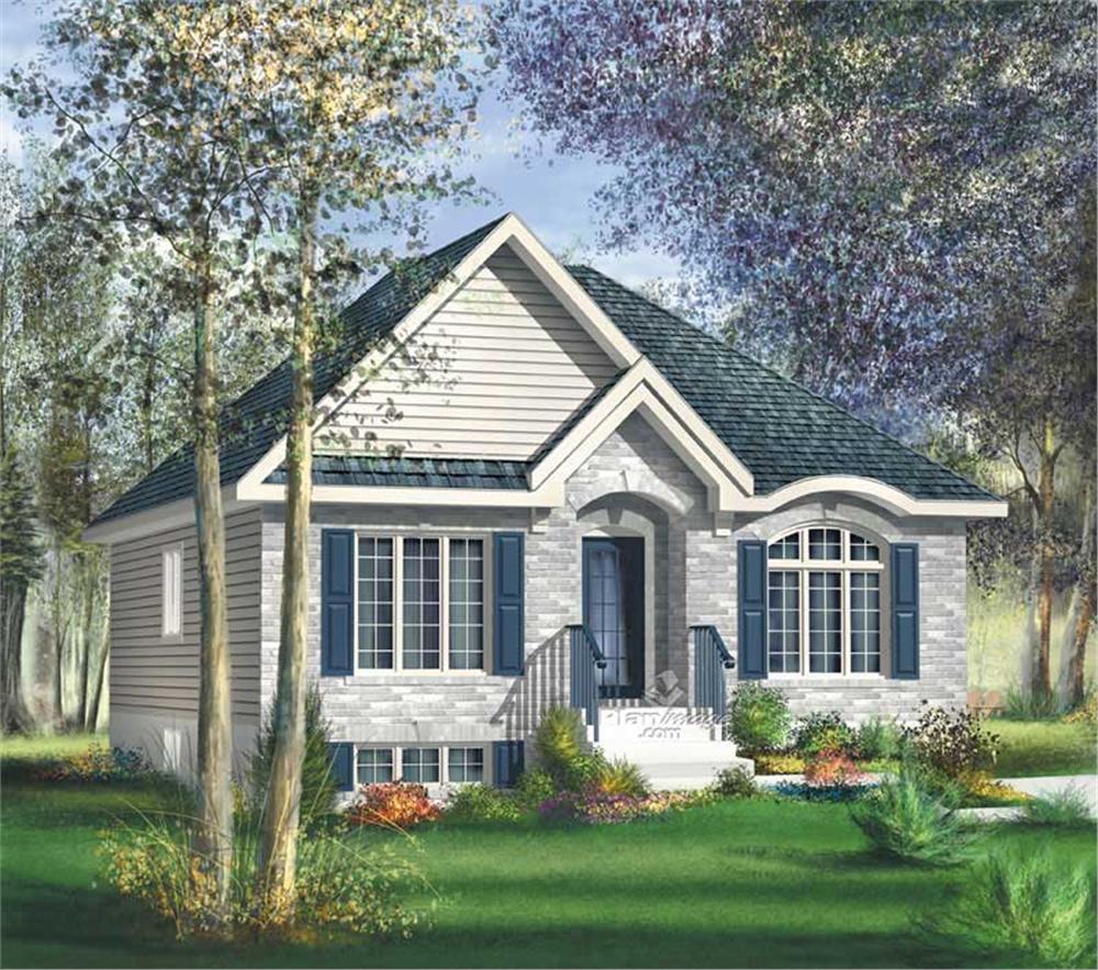 Main image for house plan # 12771