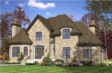 3-Bedroom, 2189 Sq Ft Contemporary House Plan - 158-1209 - Front Exterior