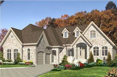 2-Bedroom, 2036 Sq Ft Bungalow House Plan - 158-1245 - Front Exterior