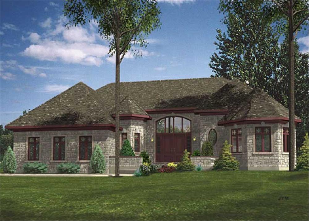 Main image for house plan # 9343