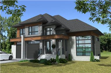 4-Bedroom, 3139 Sq Ft Cottage Home Plan - 158-1305 - Main Exterior