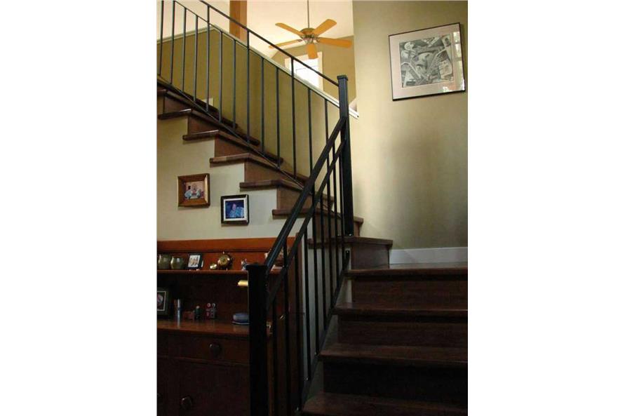 Entry Hall: Staircase of this 3-Bedroom,1235 Sq Ft Plan -1235