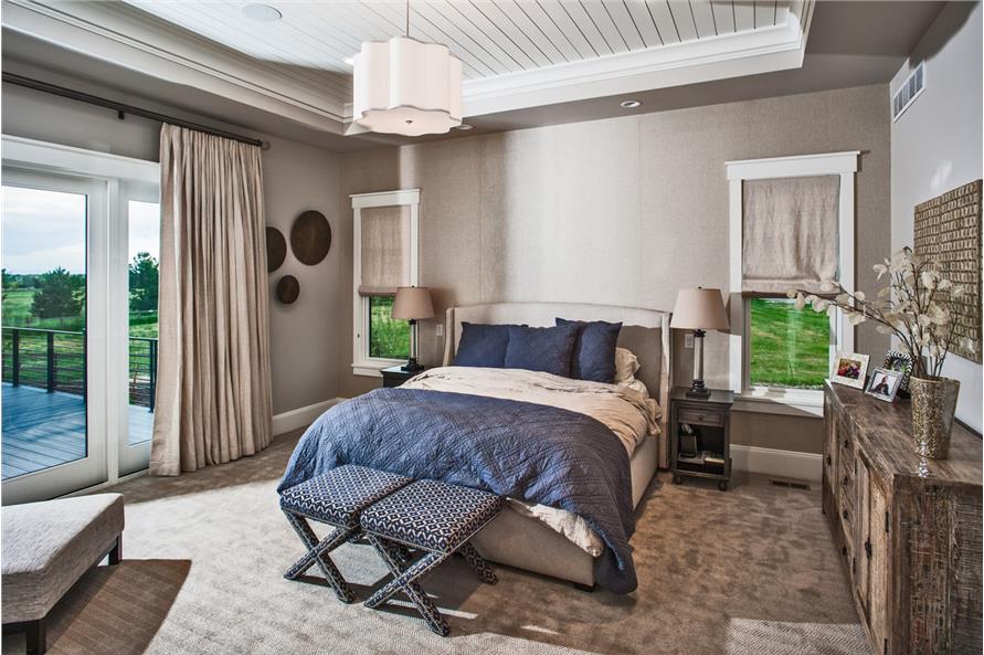 Master Bedroom of this 5-Bedroom,4784 Sq Ft Plan -4784