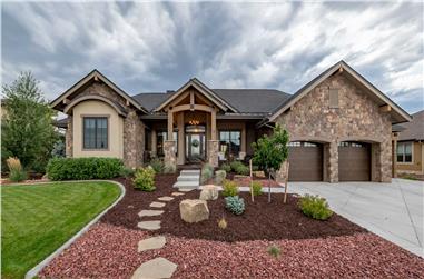 2–3-Bedroom, 2861-4037 Sq Ft Ranch House - Plan #161-1127 - Front Exterior