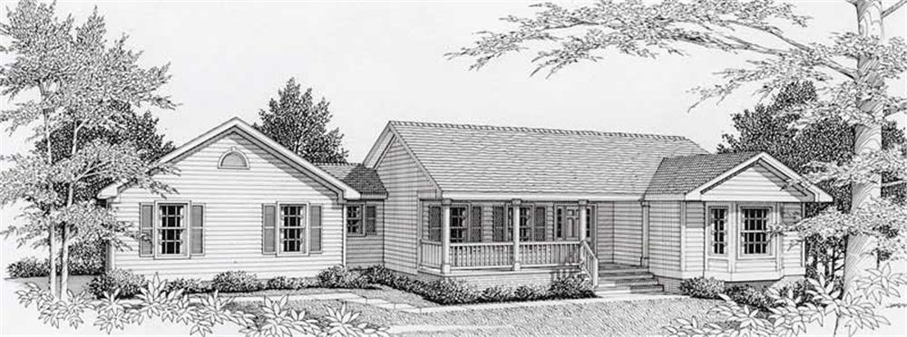Main image for house plan # 18451