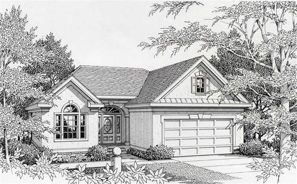 Main image for house plan # 18428