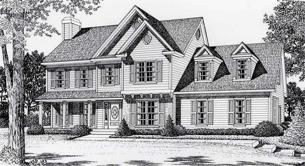 Main image for house plan # 18677