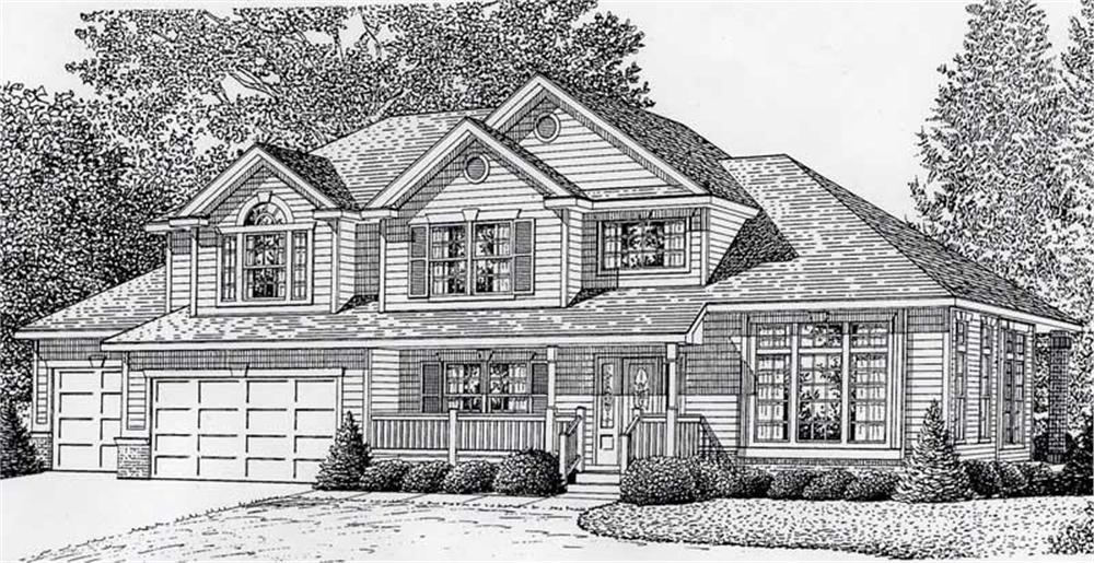 Main image for house plan # 18921