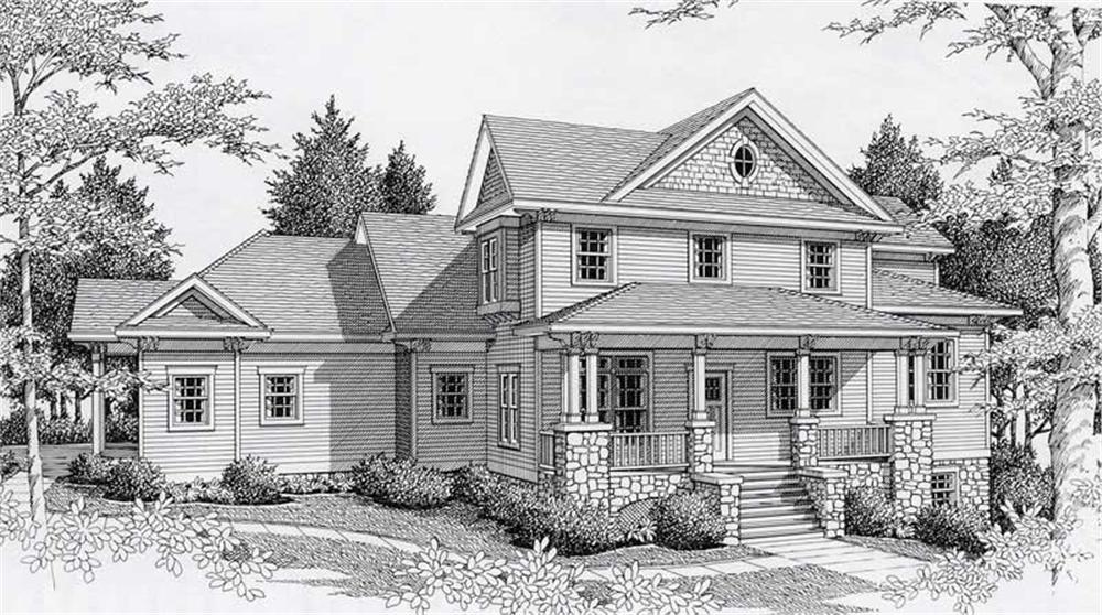 Main image for house plan # 19126