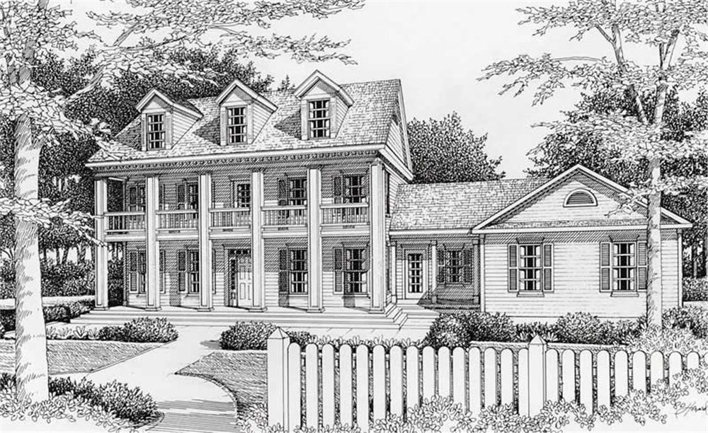 Main image for house plan # 18893