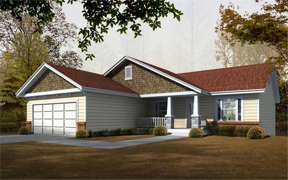 Main image for house plan # 19527